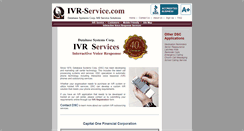 Desktop Screenshot of ivr-service.com