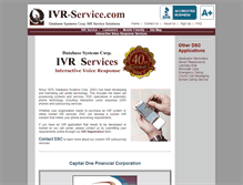 Tablet Screenshot of ivr-service.com